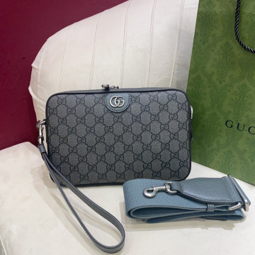 [Gucci] 구찌 오피디아 GG 스몰 크로스백 그레이/블랙