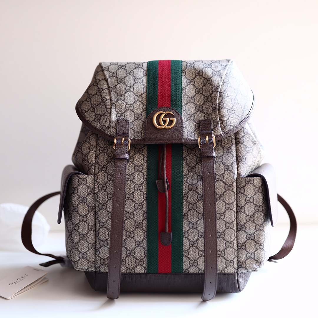 [Gucci] 구찌 오피디아 라지 GG 백팩 -3Color