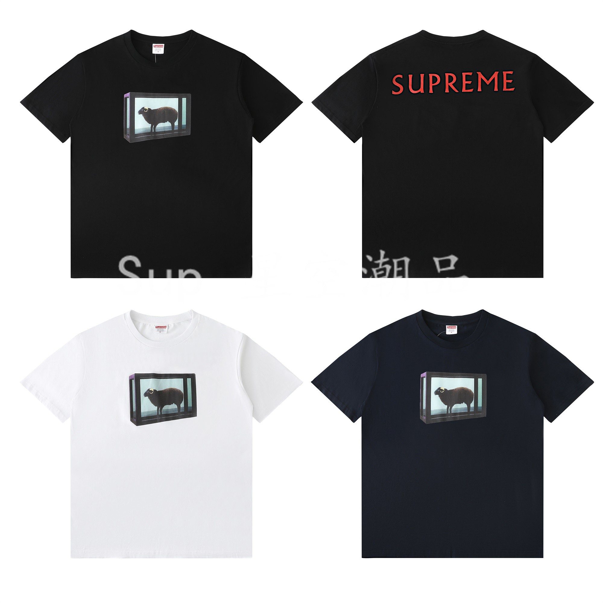 [Supreme] 슈프림 x 데미안 허스티 쉽 티셔츠