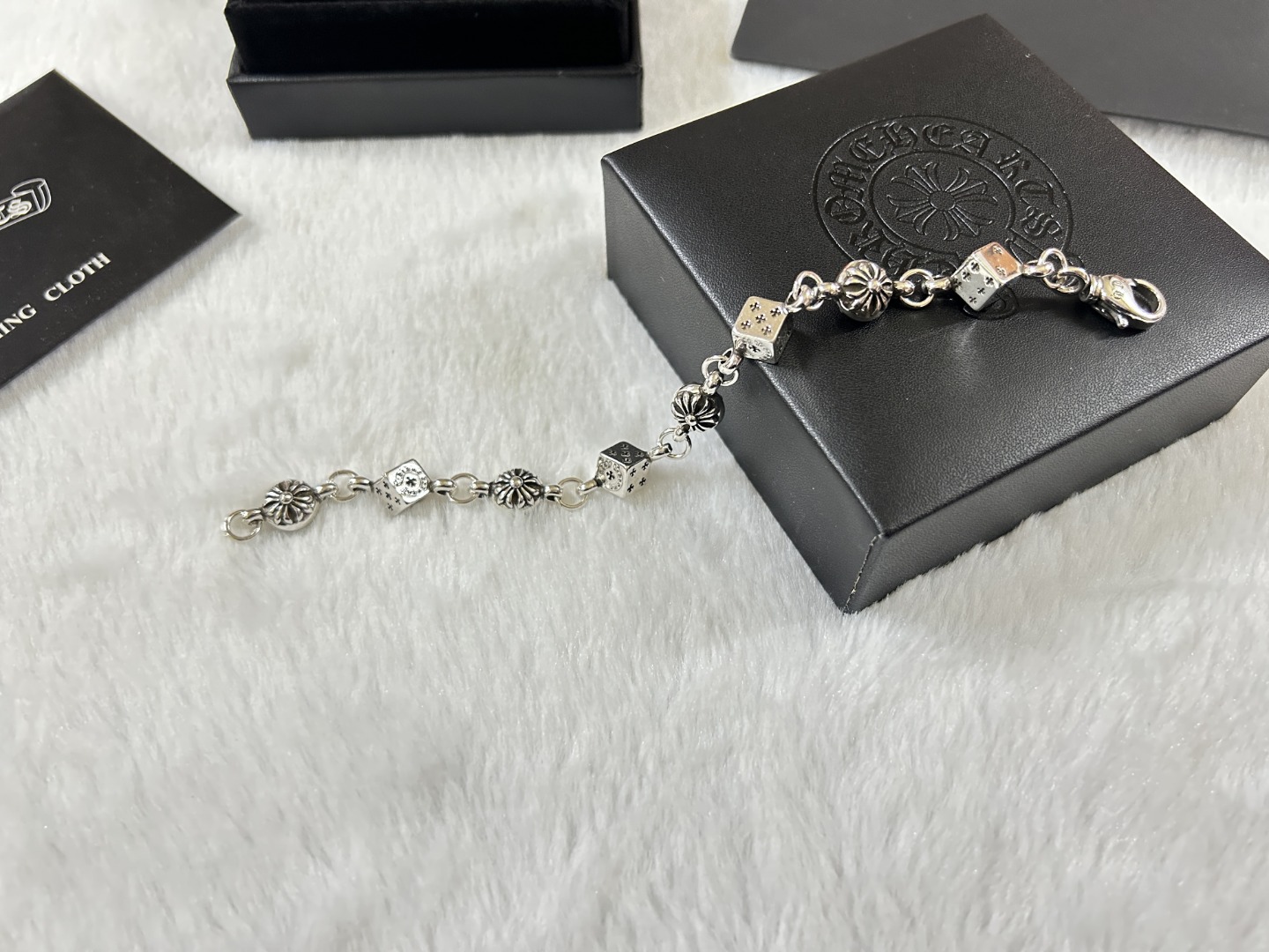 [ChromeHearts] 크롬하츠 실버925 다이스 브레이슬릿 팔찌