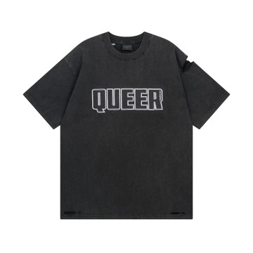 [BALENCIAGA] 발렌시아가 퀴어 타이포 티셔츠