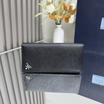 [Prada] 프라다 라지 사피아노 레더 월렛