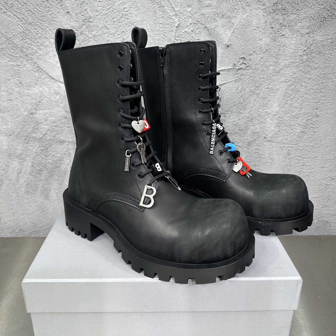 [Balenciaga] 발렌시아가 허머 레이스업 부티 부츠