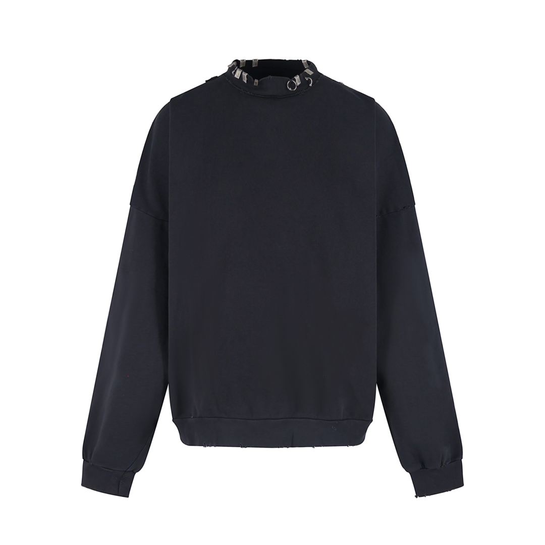 [Balenciaga] 발렌시아가 피어싱 라운드 오버사이즈 스웨트셔츠
