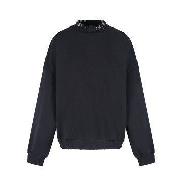 [Balenciaga] 발렌시아가 피어싱 라운드 오버사이즈 스웨트셔츠