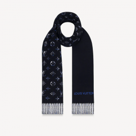 [Louis Vuitton] 루이비통 모노그램 그래디언트 타탄 시티 머플러