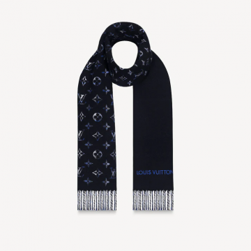 [Louis Vuitton] 루이비통 모노그램 그래디언트 타탄 시티 머플러