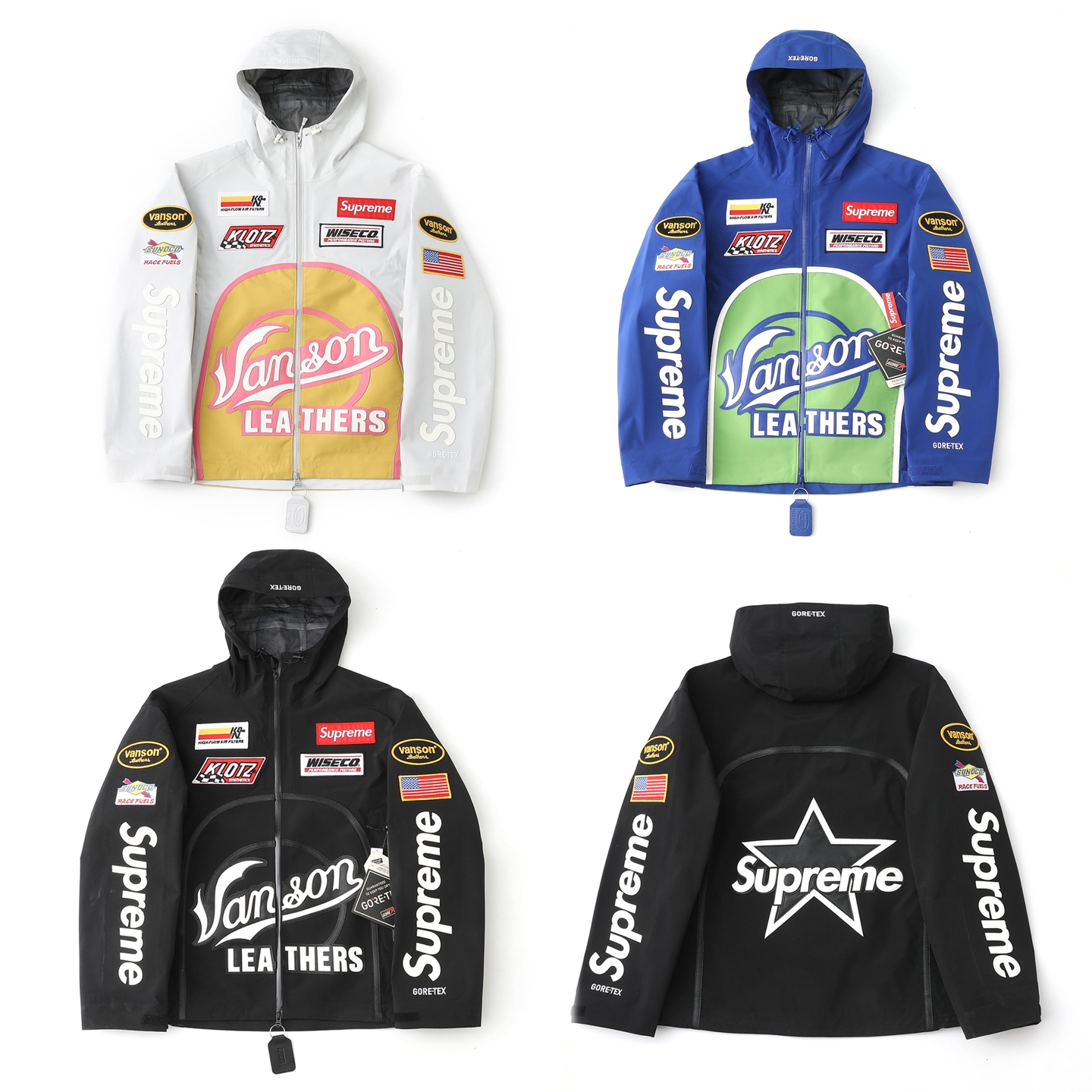 [Supreme] 슈프림 x 밴슨 레더스 고어텍스 쉘 자켓