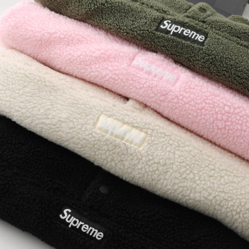 [Supreme] 슈프림 폴라텍 셔링 리버시블 풀오버