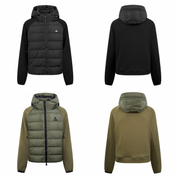 [Moncler] 몽클레어 그레노블 로고패치 퀼팅 자켓