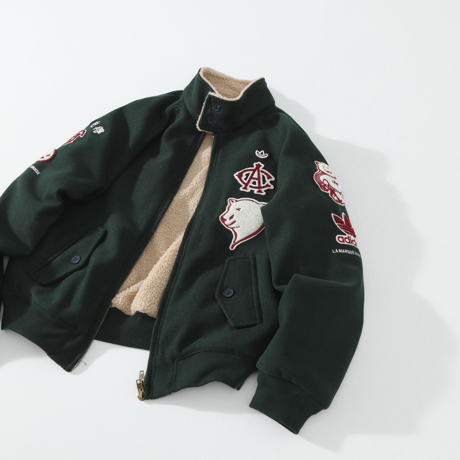 [Adidas x Edison Chen Clot] 아디다스 x 에디슨 첸 클랏 패치 자켓