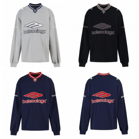 [Balenciaga] 발렌시아가 3B 풋볼 롱 슬리브 V넥 티셔츠