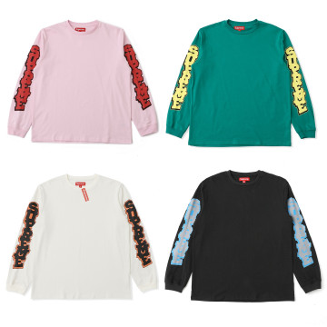 [Supreme] 슈프림 크랙 슬리브 롱슬리브 탑