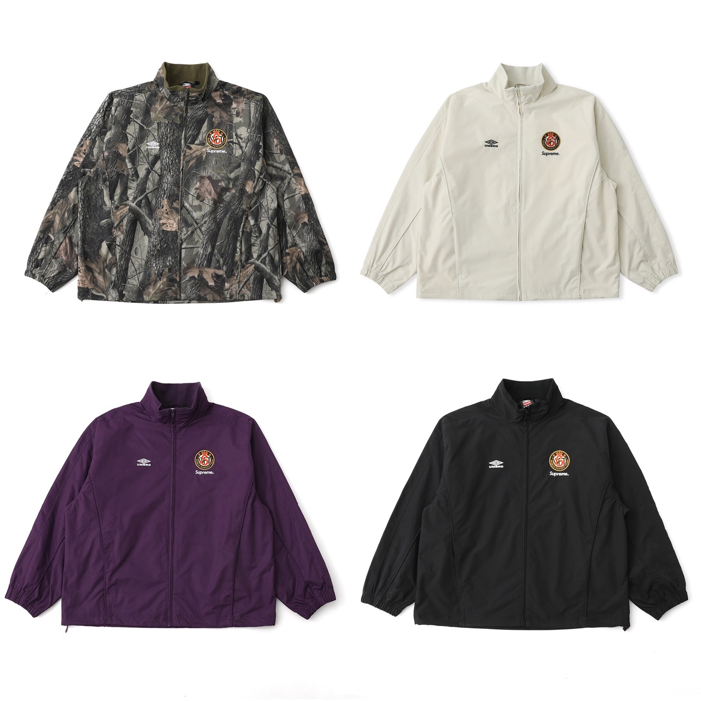[Supreme x Umbro] 슈프림 x 엄브로 코튼 립스탑 트랙 자켓