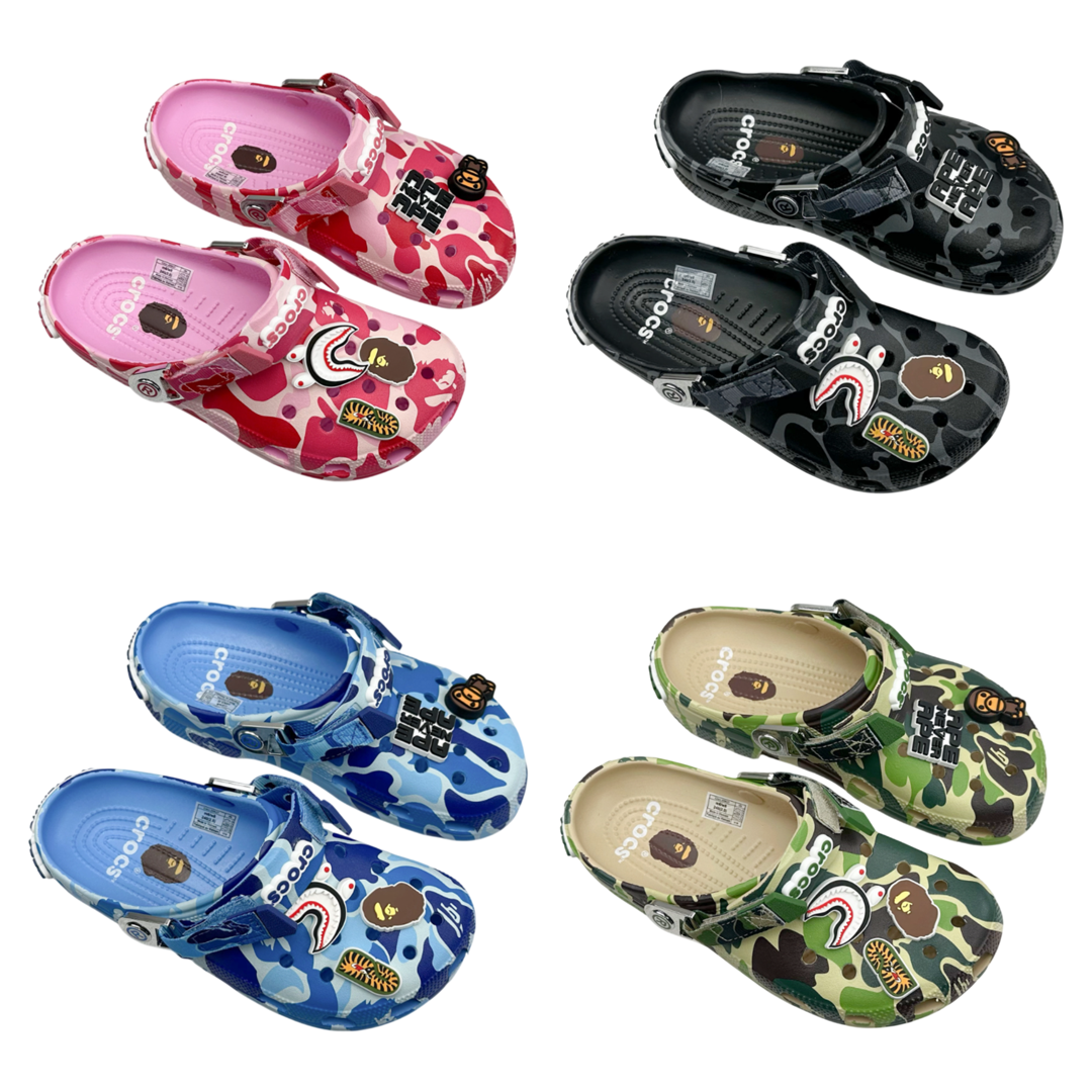 [CROCS x BAPE] 크록스 x 베이프 클래식 클로그
