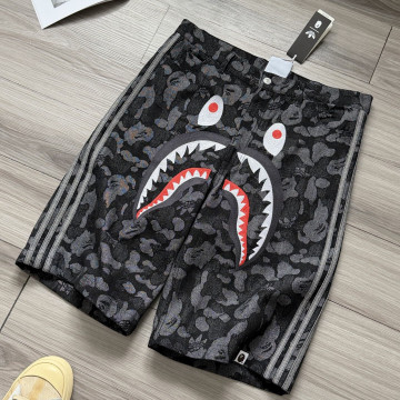 [Adidas x BAPE] 아디다스 x 베이프 샤크 데님 쇼츠