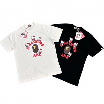 [BAPE] 베이프 x 헬로키티 컬리지 미니 티셔츠