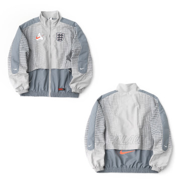 [Palace x Nike] 팔라스 x 나이키 잉글랜드 트랙 자켓 퓨터 그레이 쿨 그레이