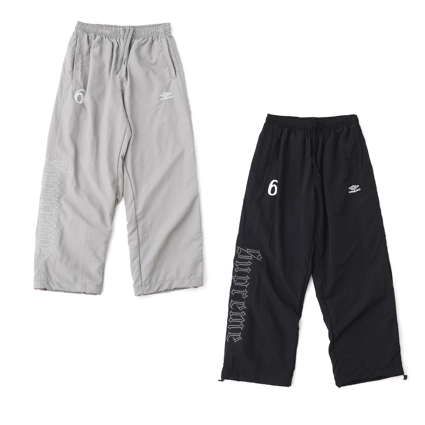 [Supreme × Umbro] 슈프림 x 엄브로 라인스톤 트랙 팬츠 - 26SS