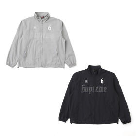[Supreme × Umbro] 슈프림 x 엄브로 라인스톤 트랙 자켓 - 26SS