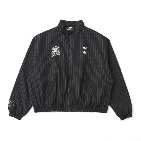 [Adidas x Willy Chavarria] 아디다스 x 윌리 차바리아 핀스트라이프 트랙 자켓 블랙 화이트