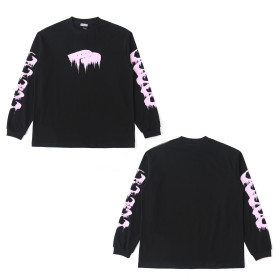 [Balenciaga] 발렌시아가 로고 프린팅 롱슬리브