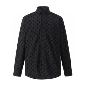 [Louis Vuitton] 루이비통 플록 모노그램 클래식 셔츠