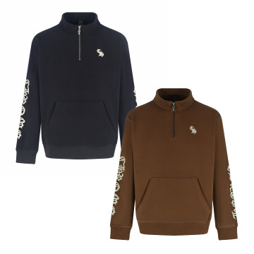 [Chrome Hearts] 크롬하츠 슬로 라이드 자수 하프 집업