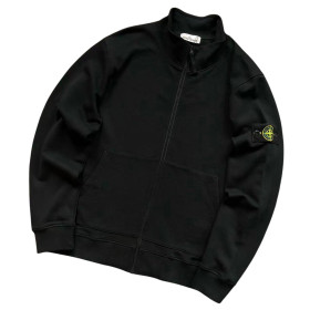 [Stone Island] 스톤아일랜드 집업 트랙 자켓 블랙