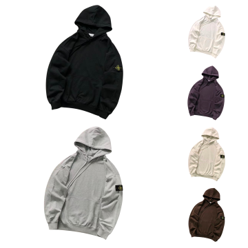 [Stone Island] 스톤아일랜드 컴퍼스 와펜 후드티