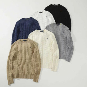 [Polo] 폴로 랄프로렌 케이블 니트 코튼 스웨터