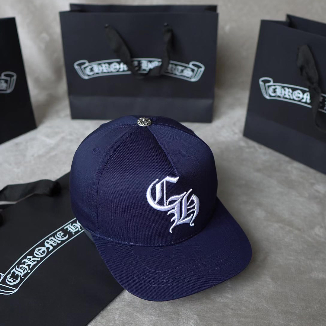 [CHROME HEARTS] 크롬하츠 CH 로고 스냅백