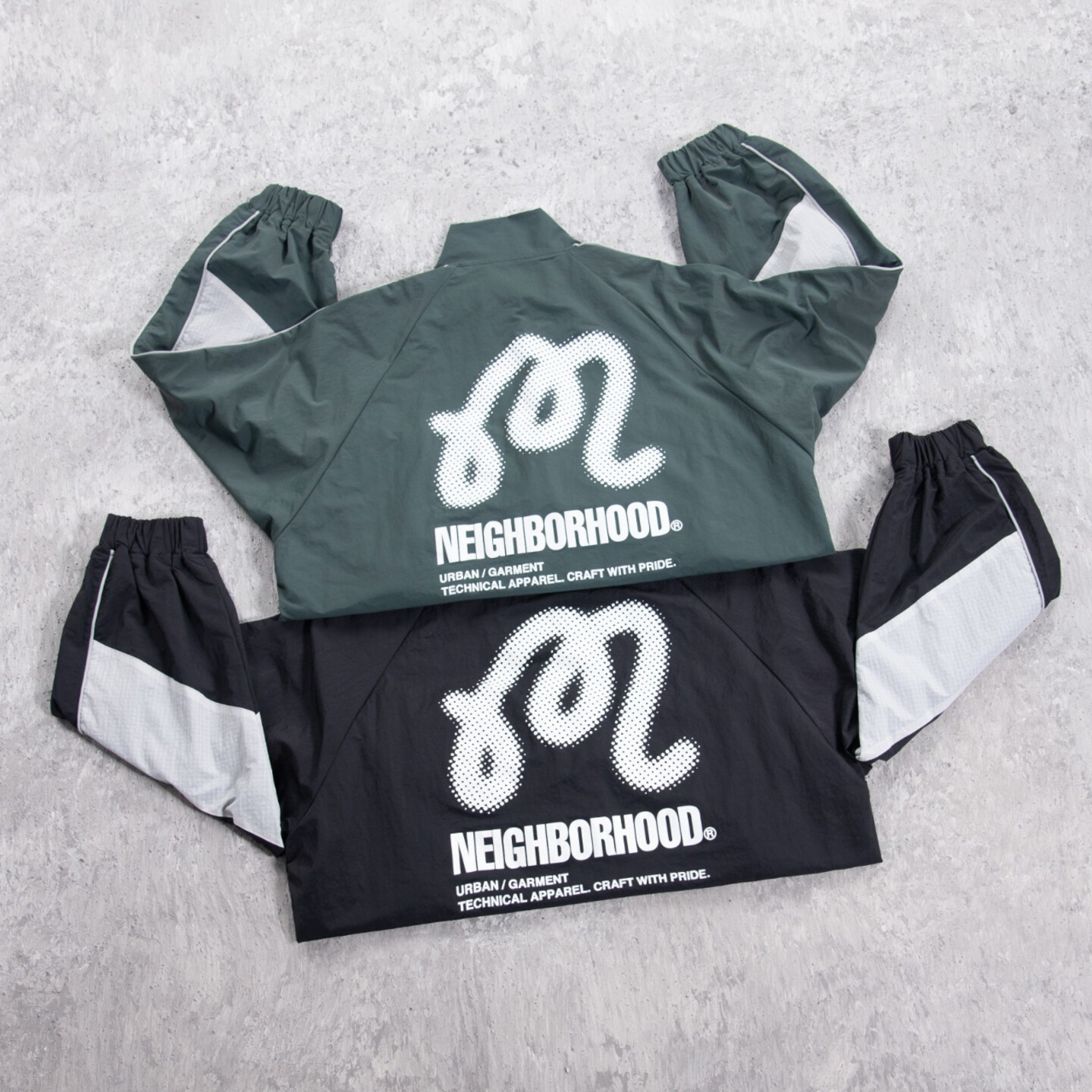 [Neighborhood x Malbon] 네이버후드 x 말본 골프 쿼터 집 자켓