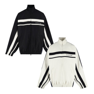 [BALENCIAGA] 발렌시아가 배색 패널 트랙 자켓