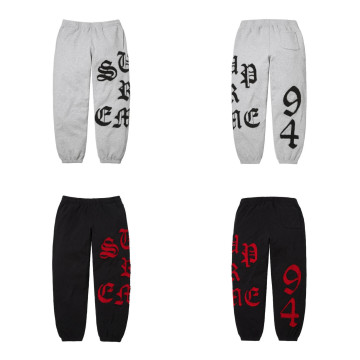[Supreme] 슈프림 컷 아웃 스웨트팬츠