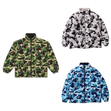 [BAPE] 베이프 ABC 카모 리버시블 패딩 다운 자켓