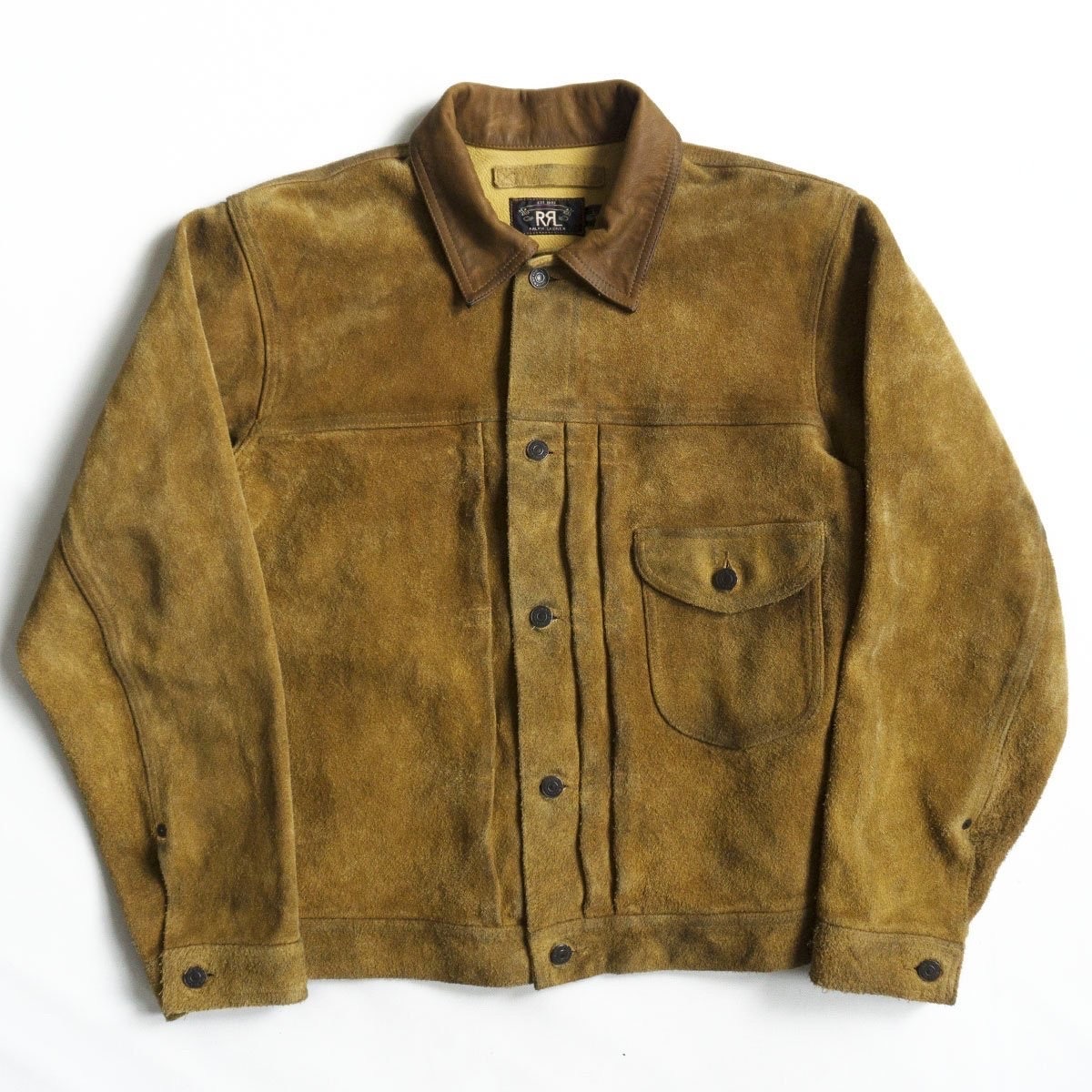[Polo RRL] 폴로 랄프로렌 더블알엘 데이비스 스웨이드 레더 자켓