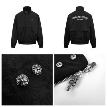 [Chrome Hearts] 크롬하츠 스크롤 USA 매치포인트 재킷