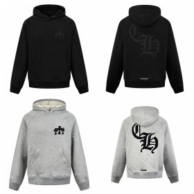 [CHROME HEARTS] 크롬하츠 CH 로고 패치 자수 후드