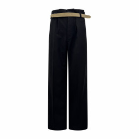[Maison Margiela] 메종 마르지엘라 벨트 스트레이트 슬랙스 팬츠