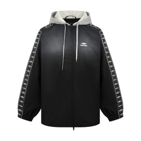 [Balenciaga] 발렌시아가 스트라이프 라지 핏 트랙수트 재킷