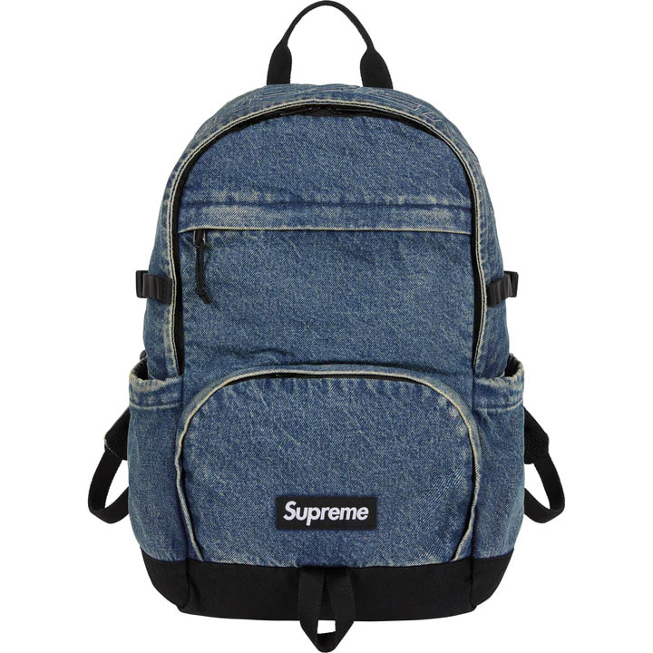 [SUPREME] 슈프림 데님 백팩 워시드 인디고
