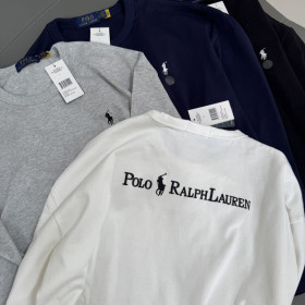 [POLO] 폴로 랄프로렌 헤비웨이트 로고 롱슬리브 티셔츠