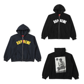 [Supreme x Larry] 슈프림 x 래리 클락 집업 후드 스웨트셔츠