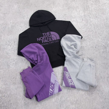 [Palace x The North Face] 팔라스 x 노스페이스 퍼플라벨 필드 그래픽 후드