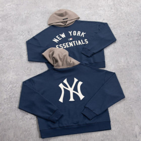[Fear of God Essentials] 피어 오브 갓 에센셜 MLB 뉴욕 양키스 풀오버 후디