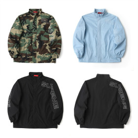 [Supreme] 슈프림 스펠아웃 자수 립스탑 트랙 자켓