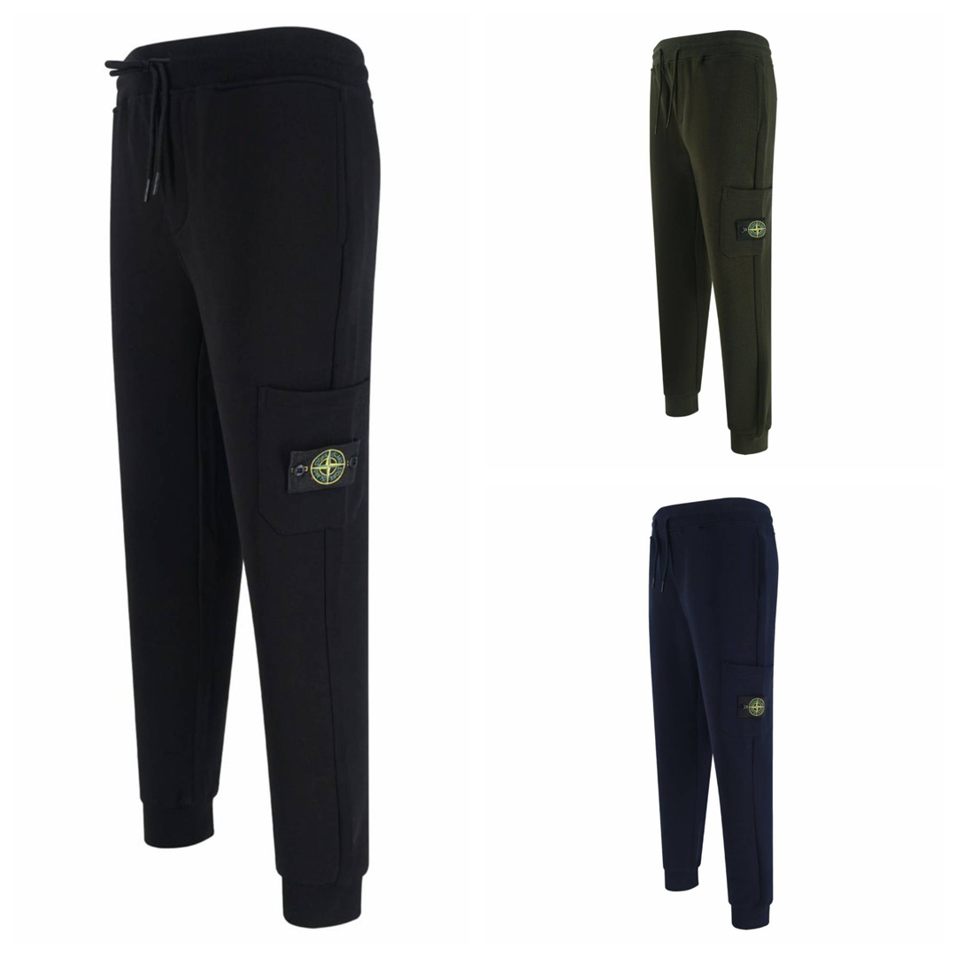 [STONE ISLAND] 스톤아일랜드 와펜 패치 포켓 조거 팬츠