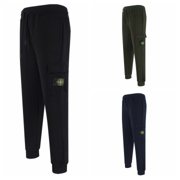 [STONE ISLAND] 스톤아일랜드 와펜 플랩 포켓 조거 팬츠