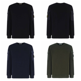 [STONE ISLAND] 스톤아일랜드 포켓 와펜 맨투맨